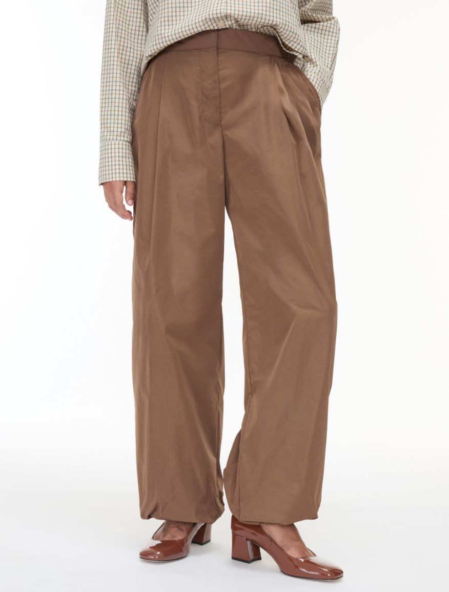 Drawstring trousers - CHOCOLATE - iBlues - 4