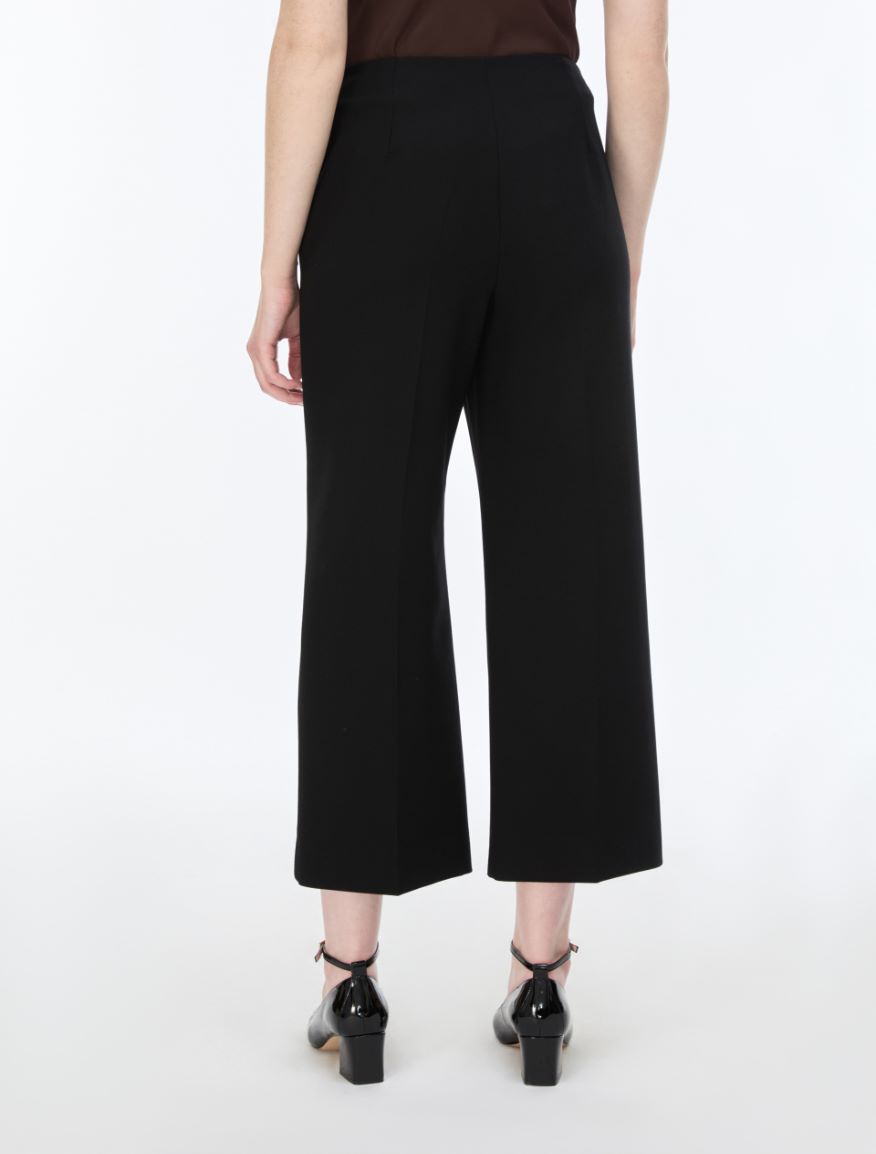 Wide-leg trousers - BLACK - iBlues - 2