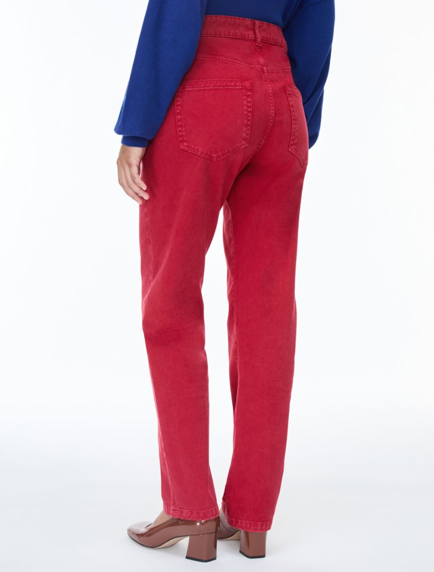 Straight-fit trousers - RED - iBlues - 2