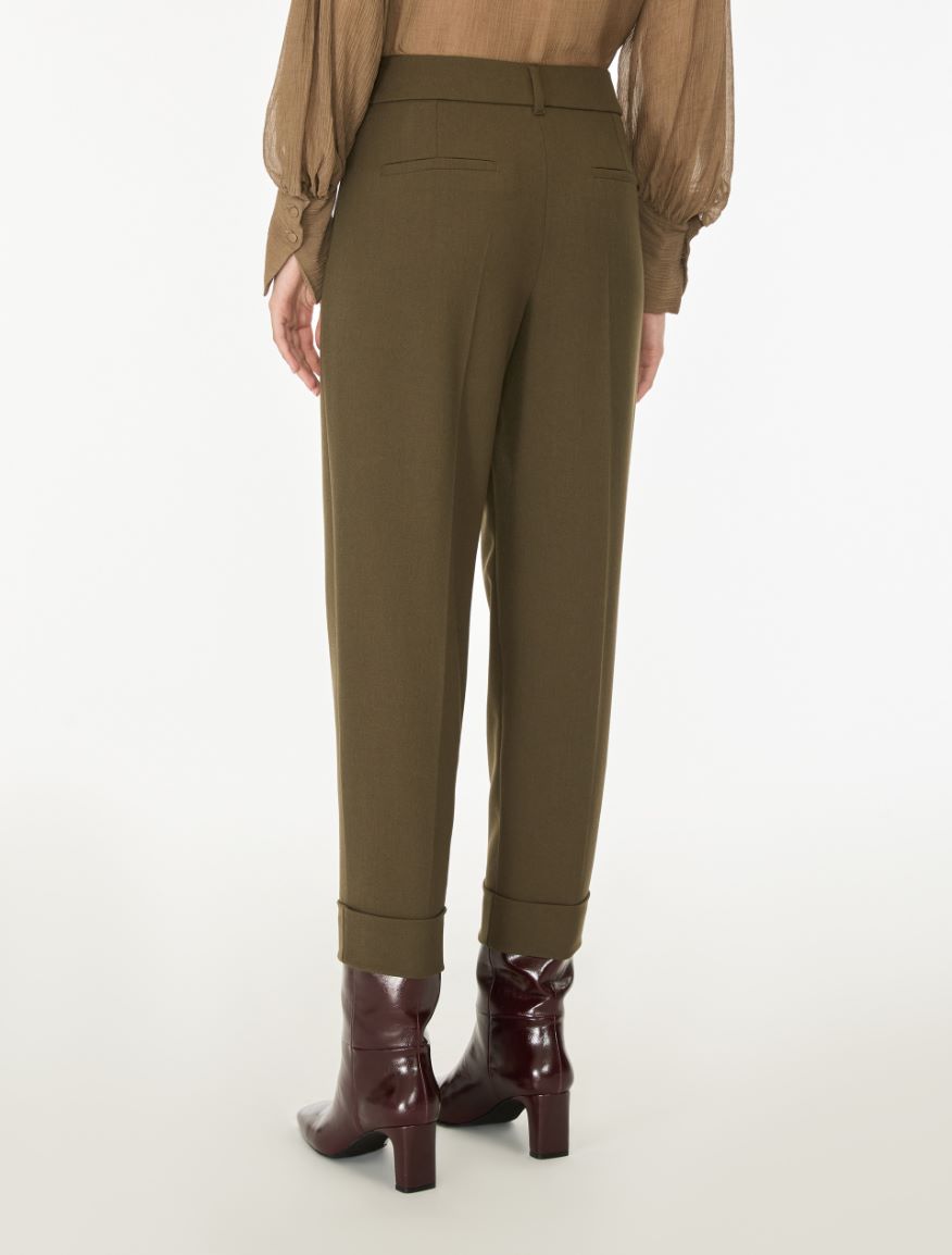 Turn-up trousers - GREEN - iBlues - 2