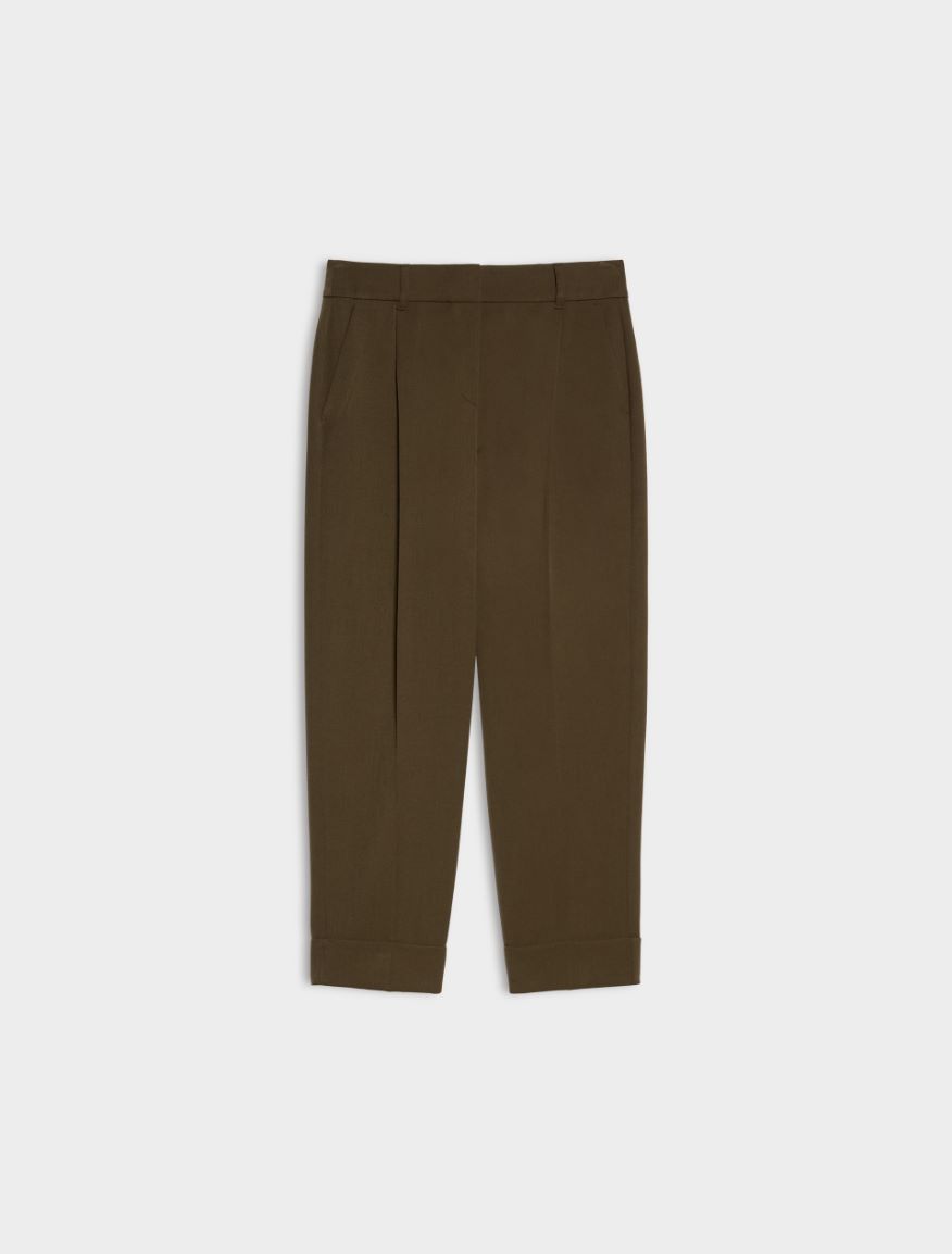 Turn-up trousers - GREEN - iBlues - 5
