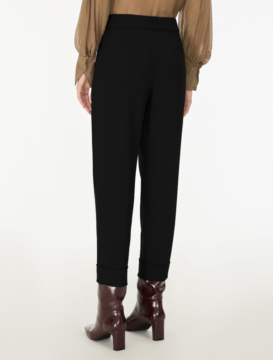 Turn-up trousers - BLACK - iBlues - 2