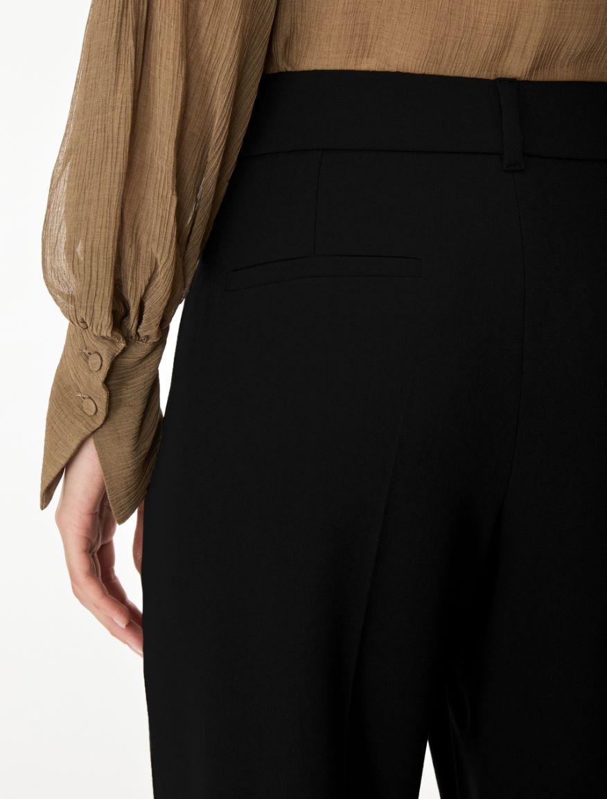 Turn-up trousers - BLACK - iBlues - 3
