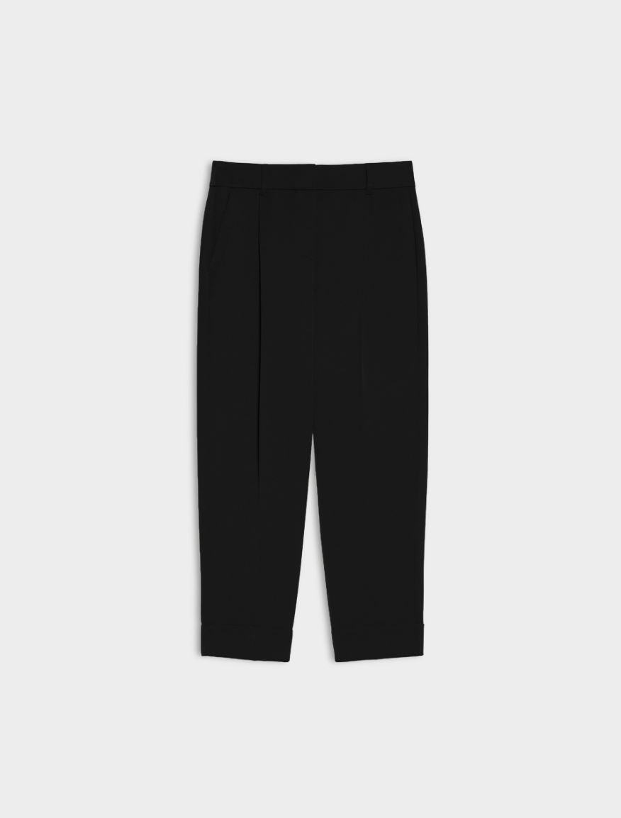 Turn-up trousers - BLACK - iBlues - 5