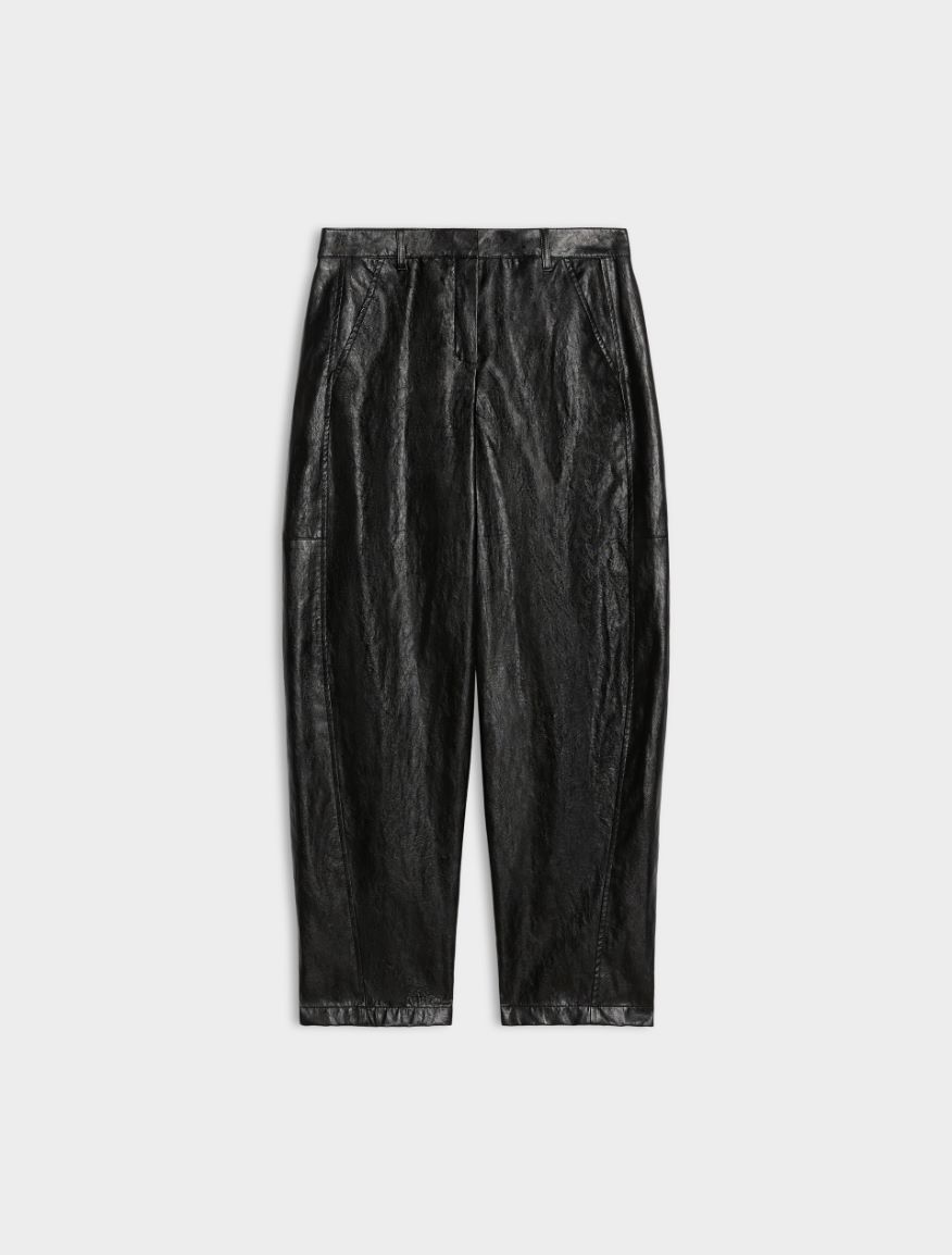 Barrel trousers - BLACK - iBlues - 5