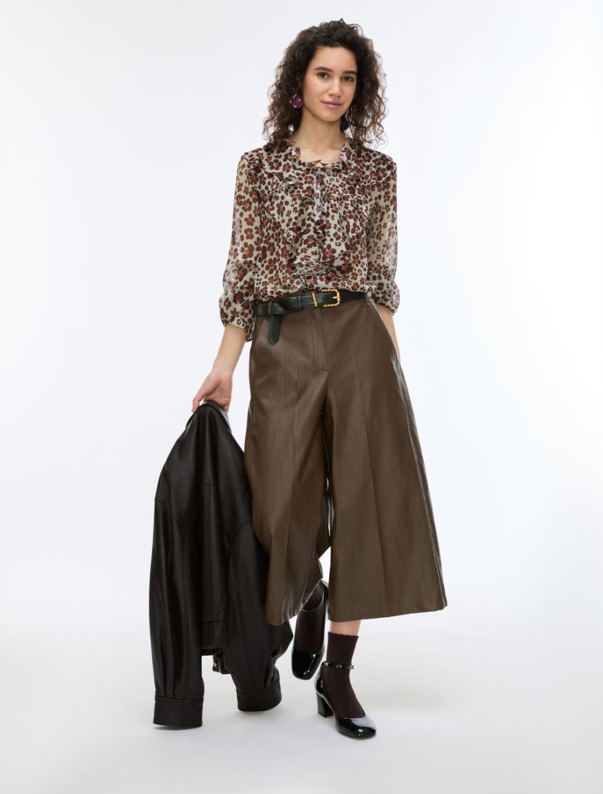 Cropped trousers - BROWN - iBlues