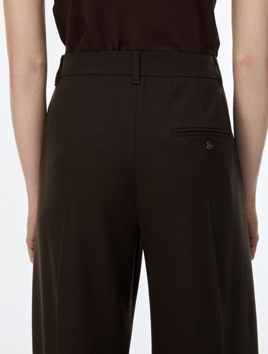 Straight-fit trousers - DARK BOWN - iBlues - 3
