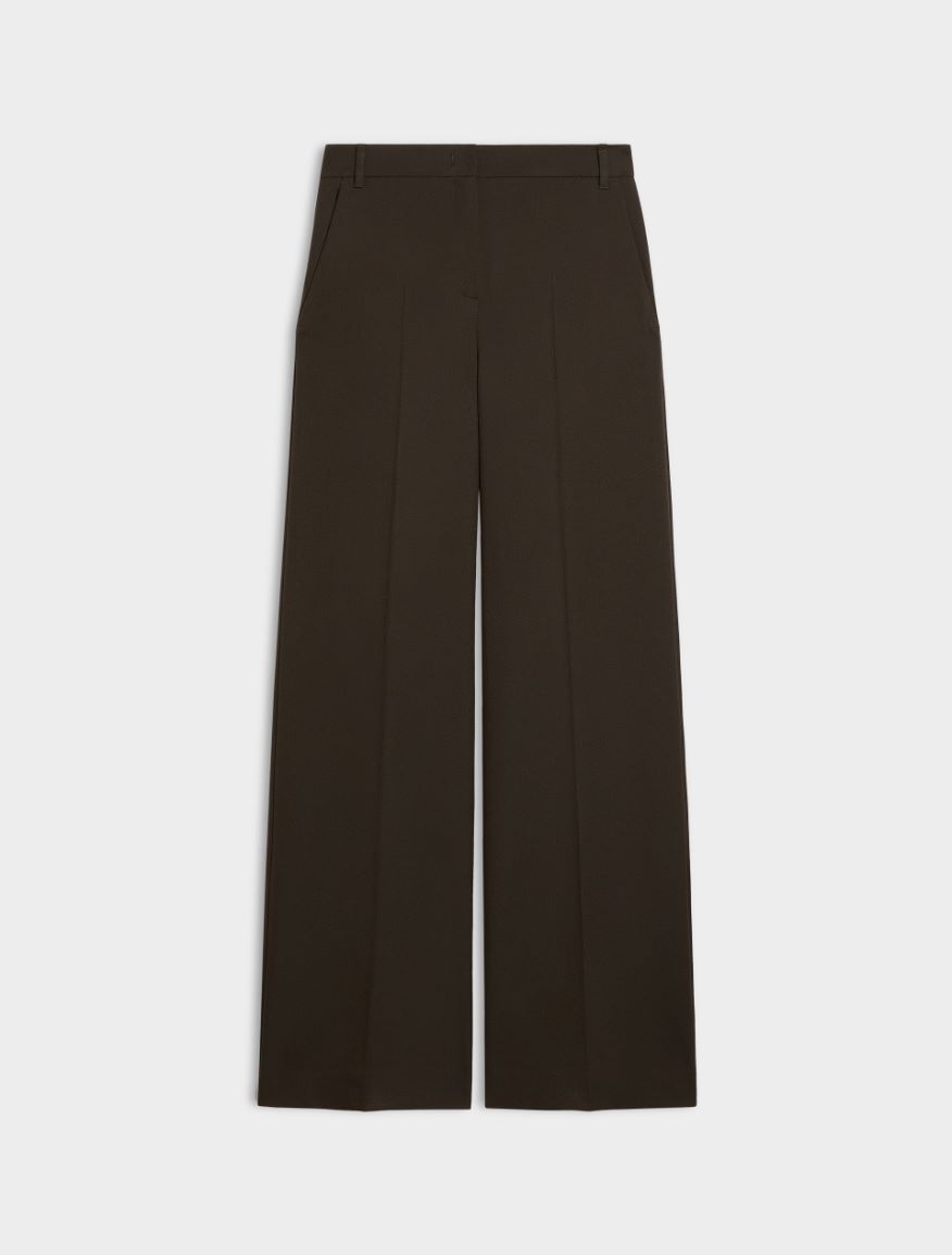 Straight-fit trousers - DARK BOWN - iBlues - 5