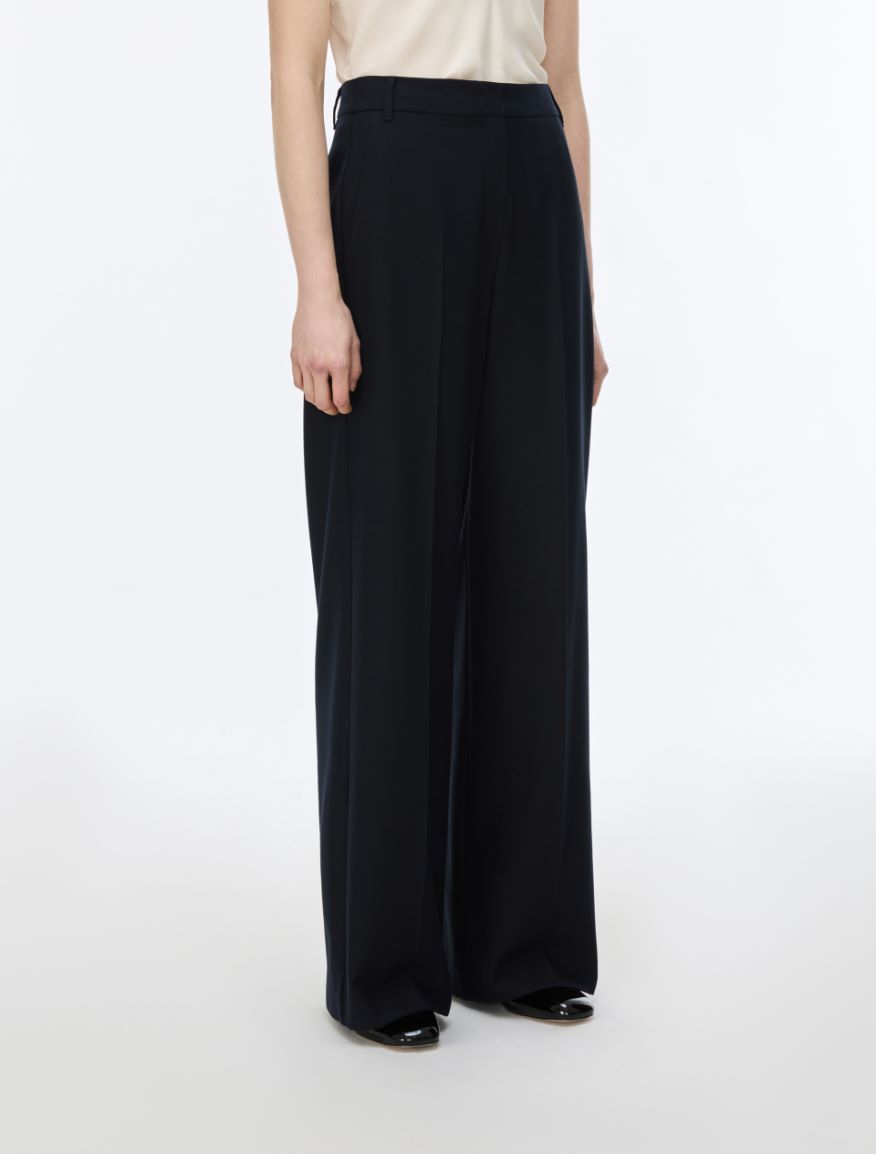 Straight-fit trousers - MIDNIGHTBLUE - iBlues - 4