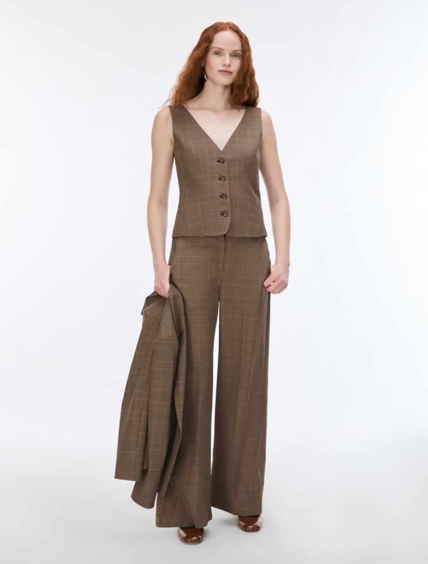 Straight-fit trousers - BROWN - iBlues - 4