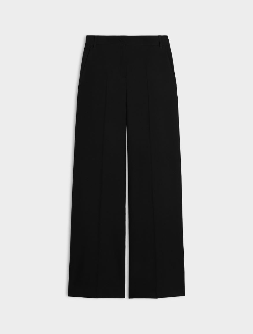 Gerade geschnittene Hose - SCHWARZ - iBlues - 5