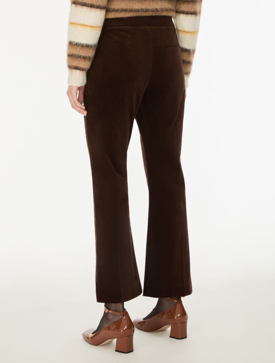 Flared Trousers - BROWN - iBlues - 2