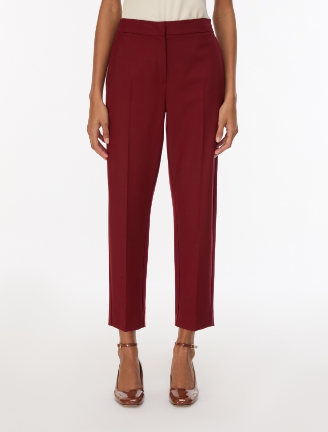 Stretch fabric trousers - 