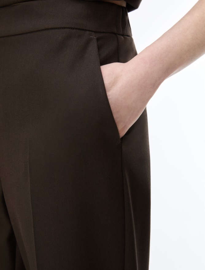 Stretch fabric trousers - 