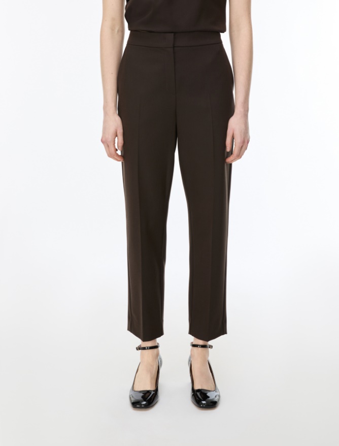 Stretch fabric trousers - 