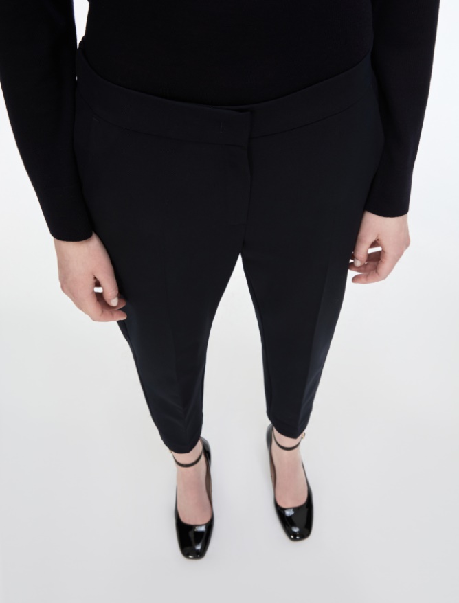 Stretch fabric trousers - 