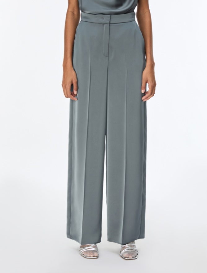 Satin trousers - iBlues