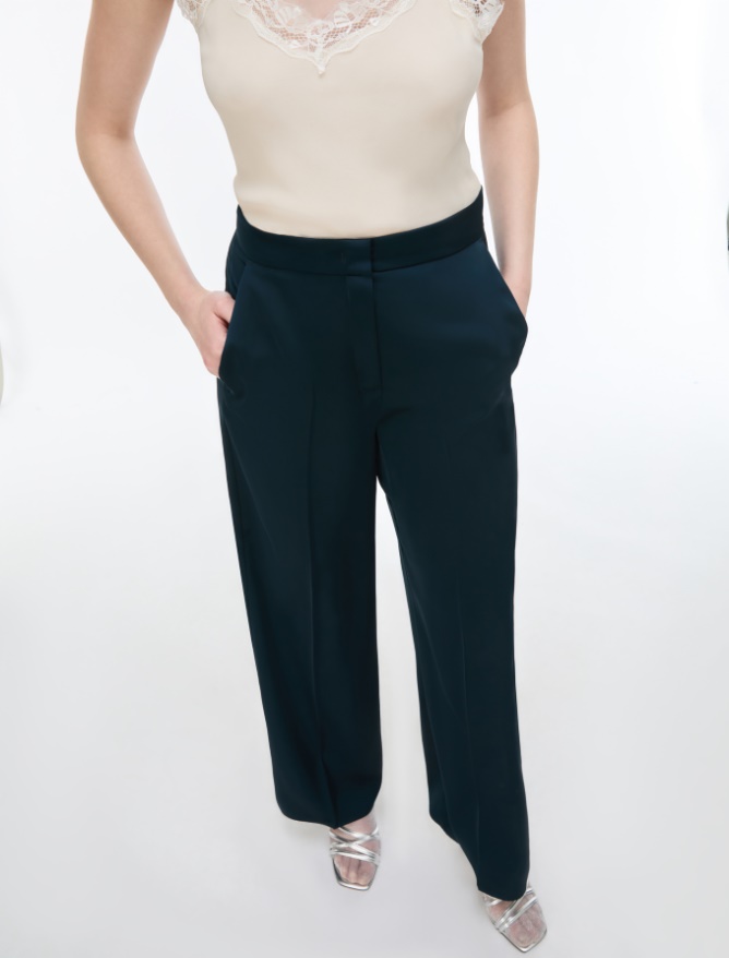 Satin trousers - iBlues - 3