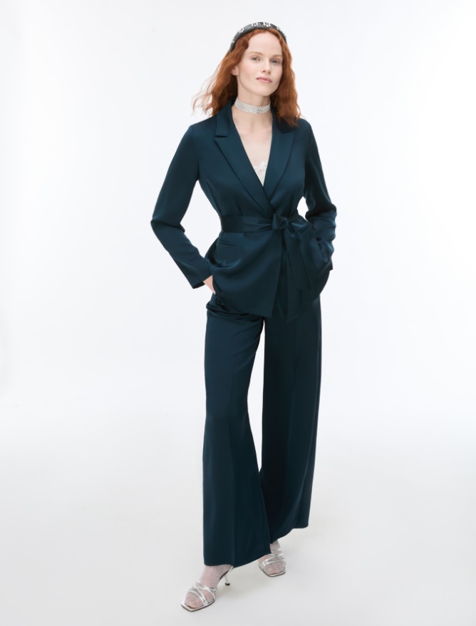Satin trousers - iBlues - 4
