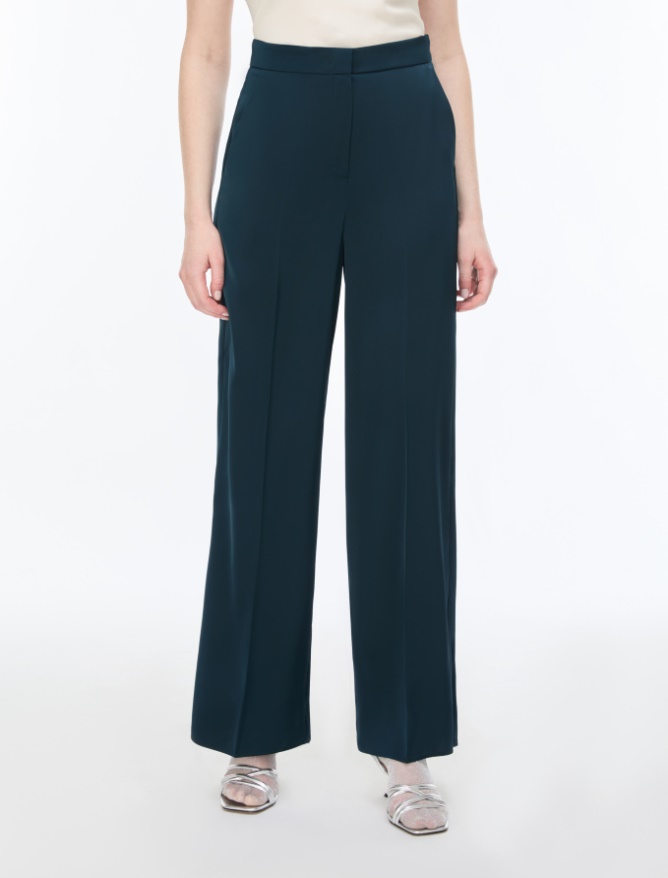 Satin trousers - iBlues
