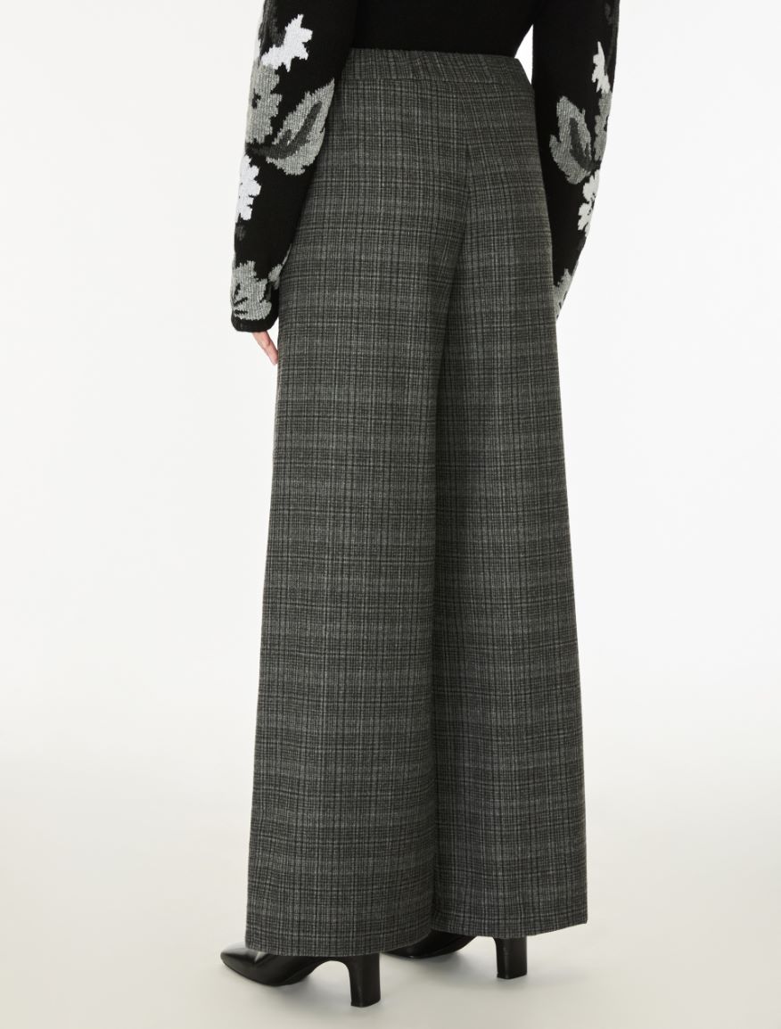 Flannel trousers - DARK GREY - iBlues - 2