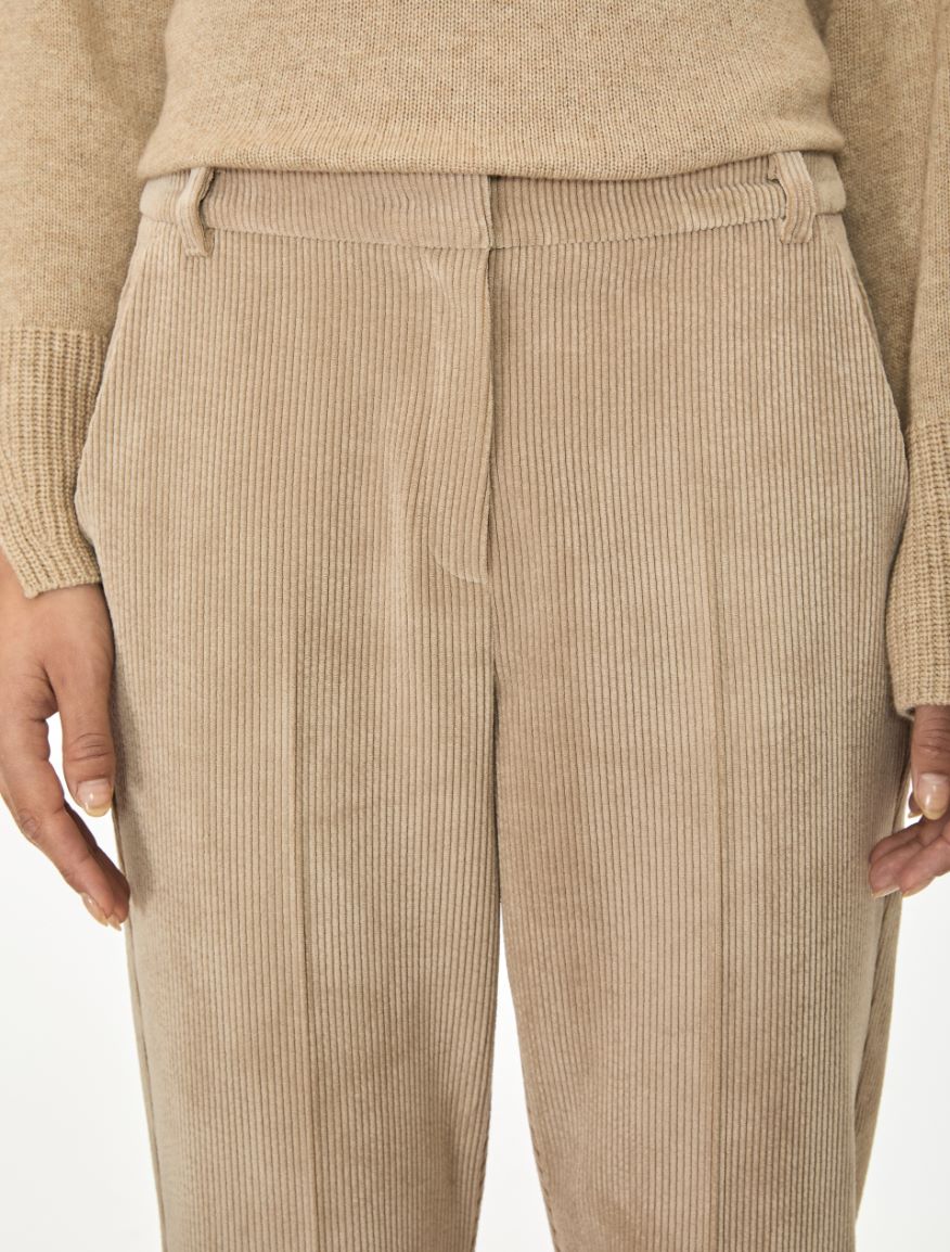 Pantaloni semiaderenti - KAKI - iBlues - 3
