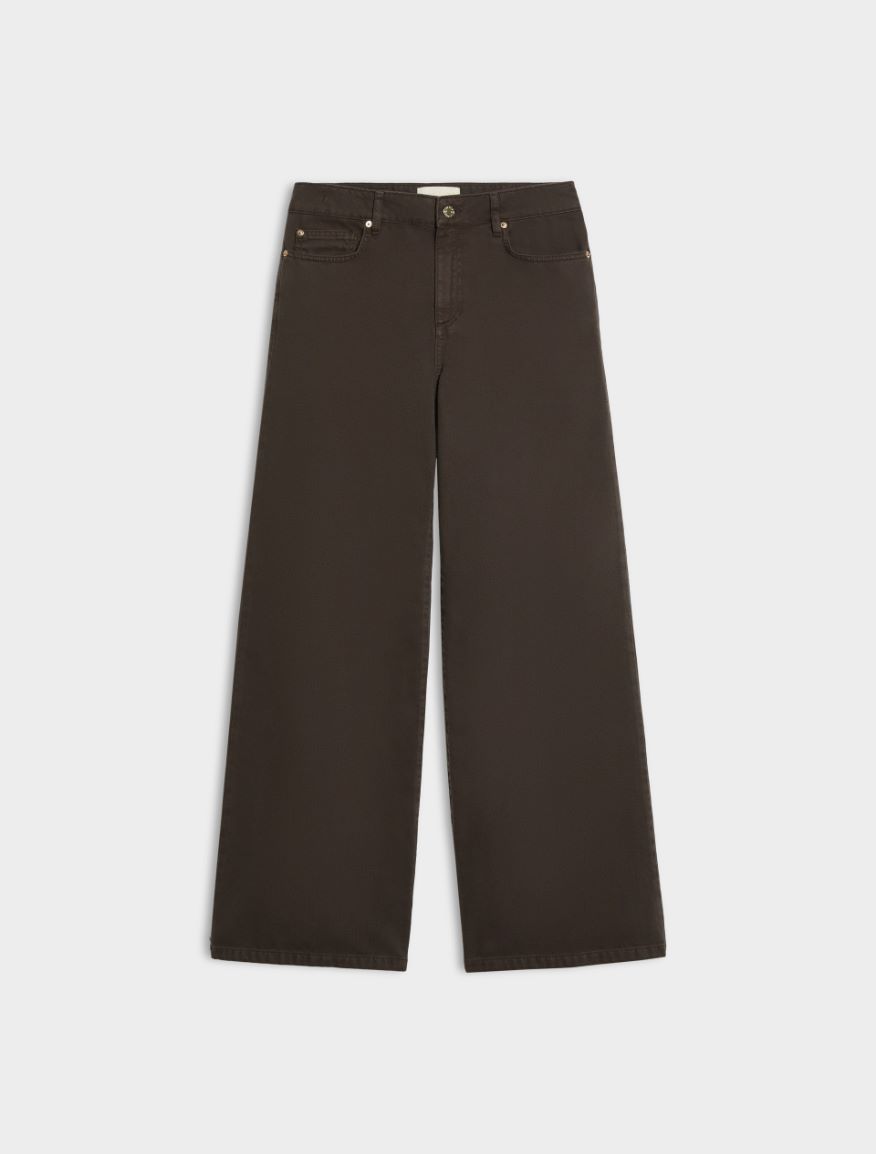 Five-pocket trousers - BROWN - iBlues - 5