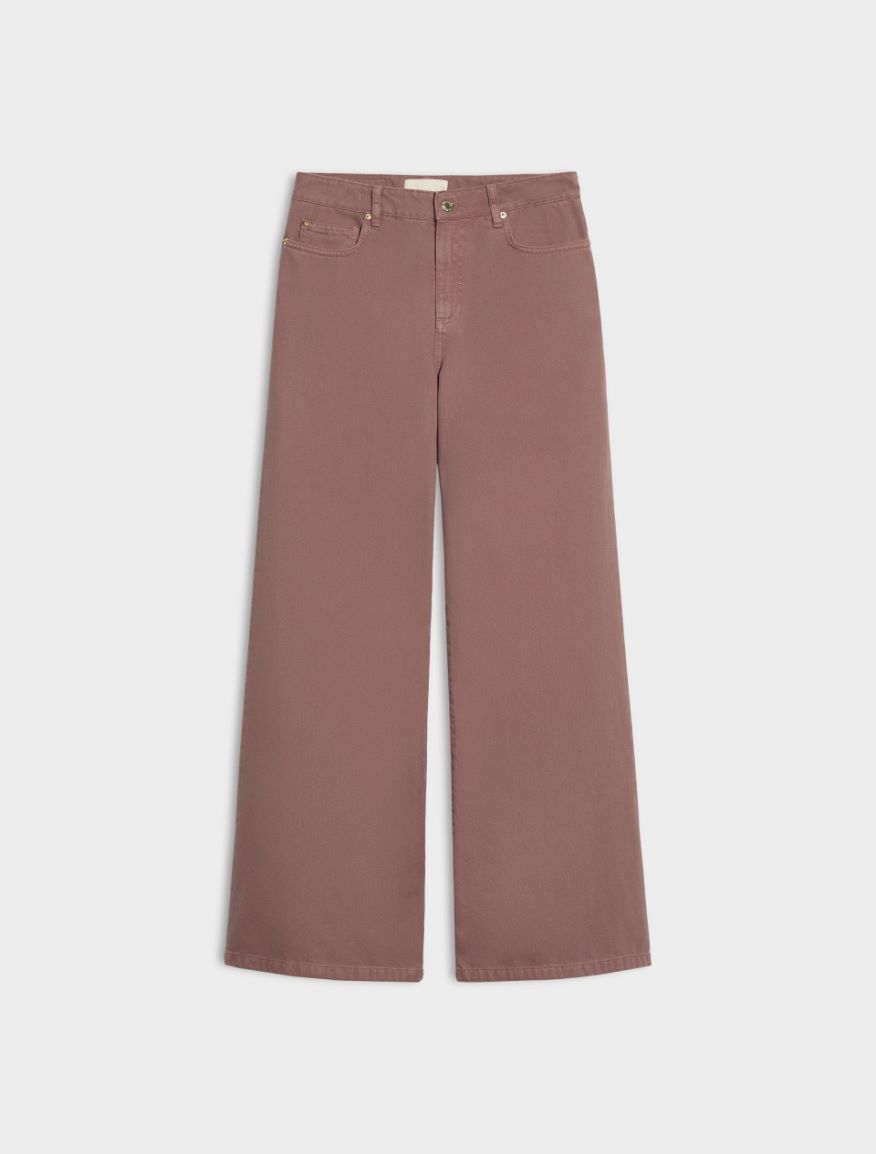 Five-pocket trousers - MAUVE - iBlues - 5