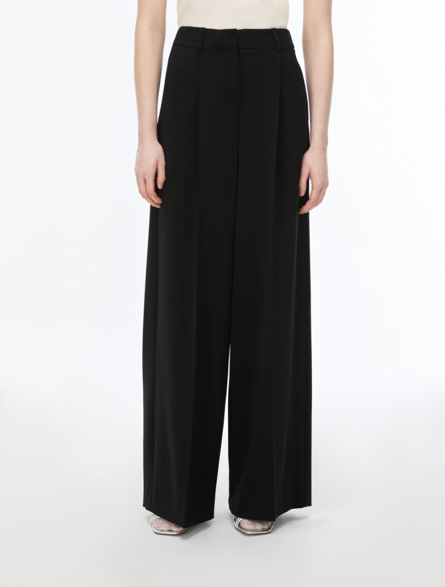 Darted trousers - BLACK - iBlues