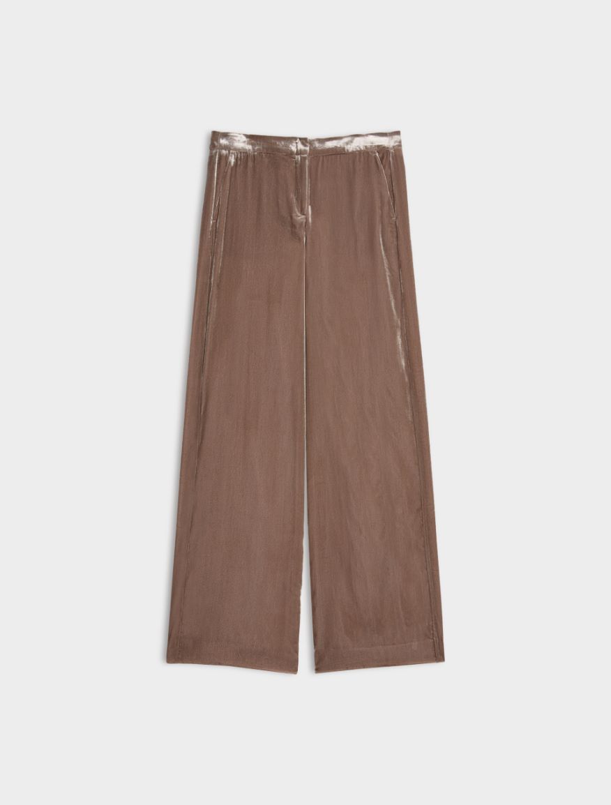 Figure-skimming trousers - MASTIC - iBlues - 5