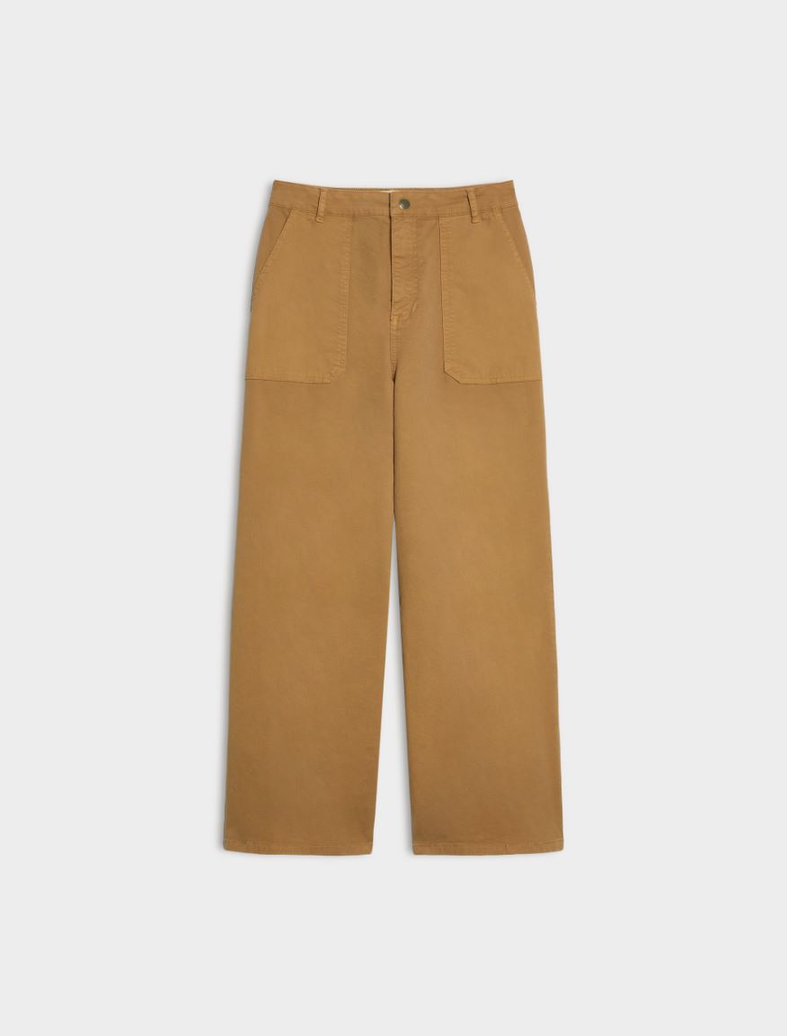 Stretch trousers - CAMEL - iBlues - 5
