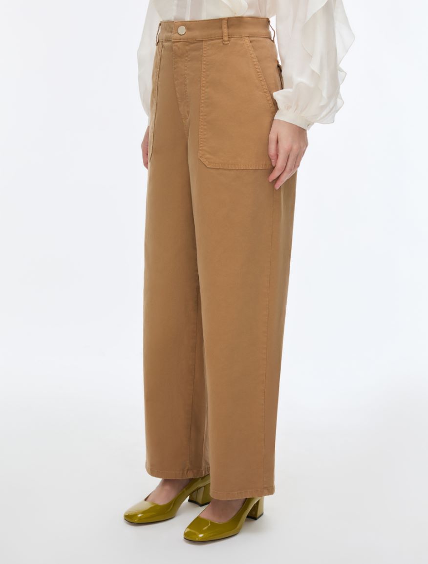 Stretch trousers - CAMEL - iBlues