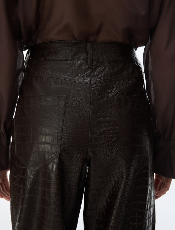 Coated fabric trousers - iBlues - 3