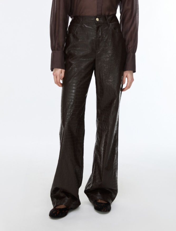 Coated fabric trousers - iBlues