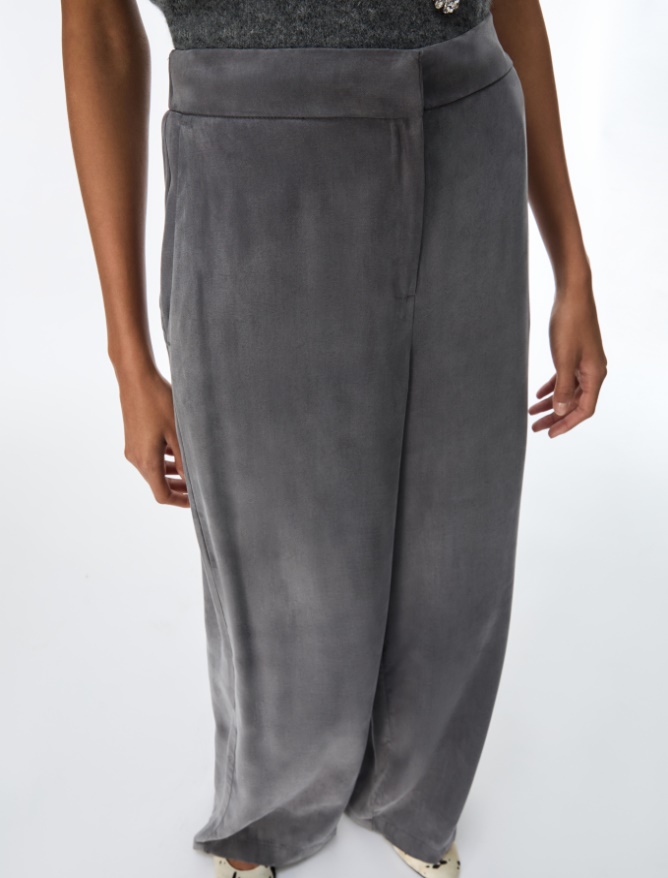 Fluid-fabric trousers - iBlues - 3