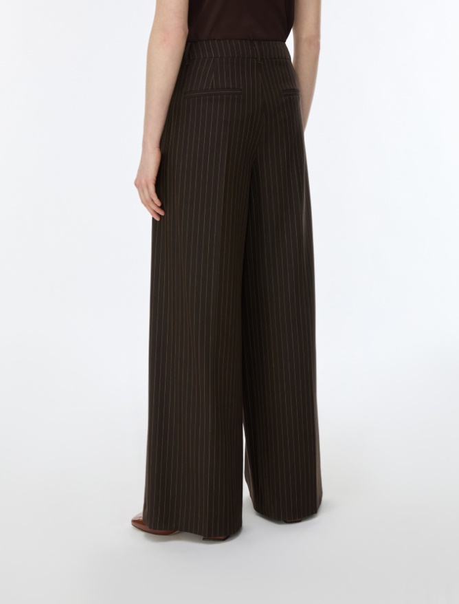 Pleated wide-leg trousers - iBlues - 2