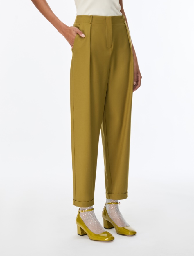 Darted stretch trousers - iBlues