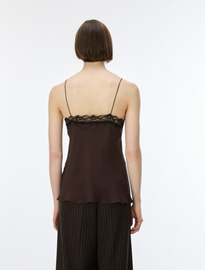 Silk-blend top - iBlues - 2
