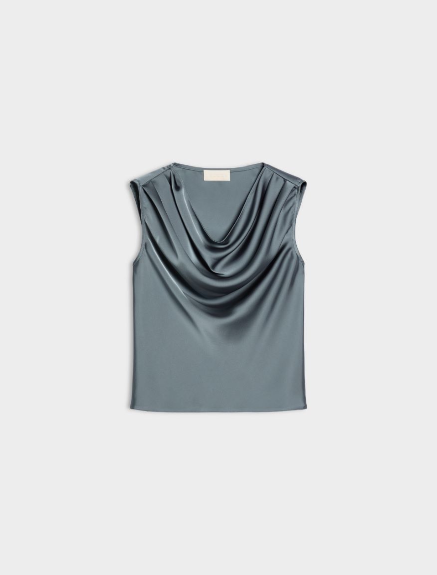 Draped top - IRON - iBlues - 5