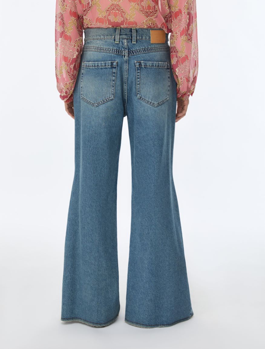 Shaped boot-cut jeans - BLUE JEANS - iBlues - 2