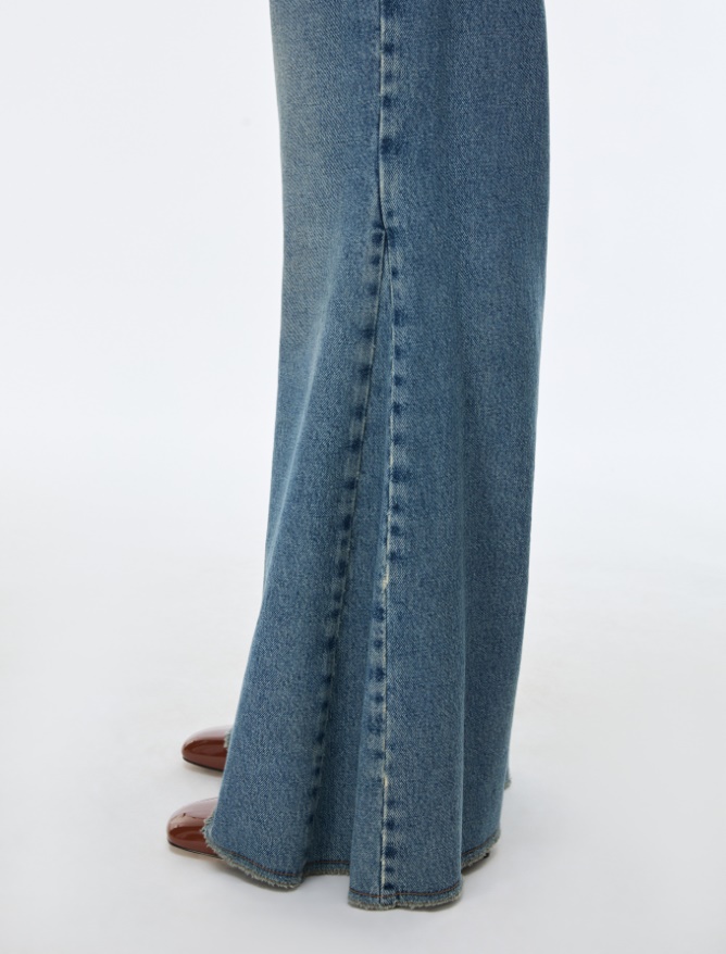 Shaped Bootcut-Jeans - iBlues - 3