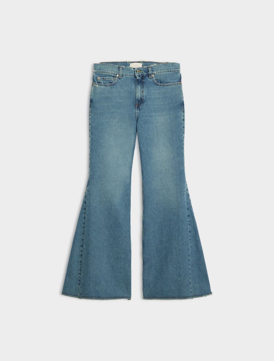 Shaped boot-cut jeans - BLUE JEANS - iBlues - 5