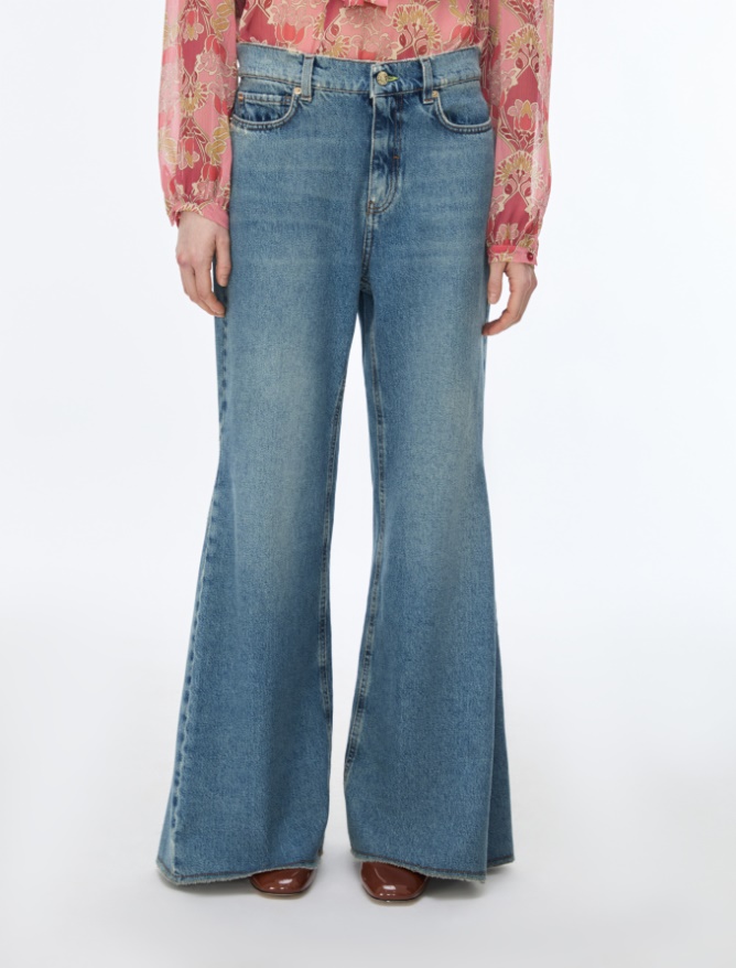 Shaped Bootcut-Jeans - iBlues