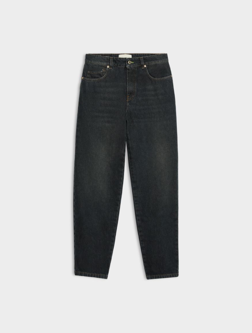 Carrot jeans - BLACK - iBlues - 5