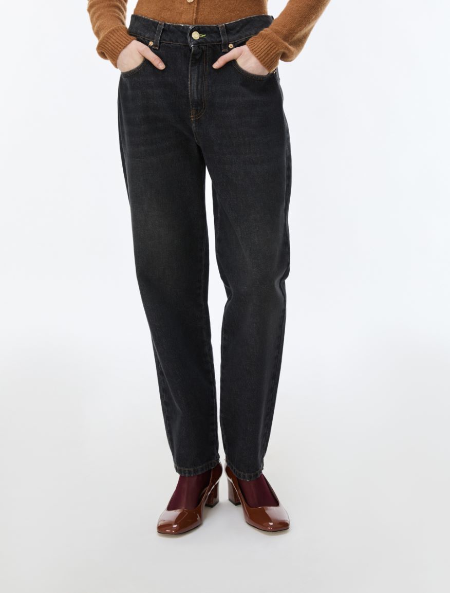Carrot jeans - BLACK - iBlues