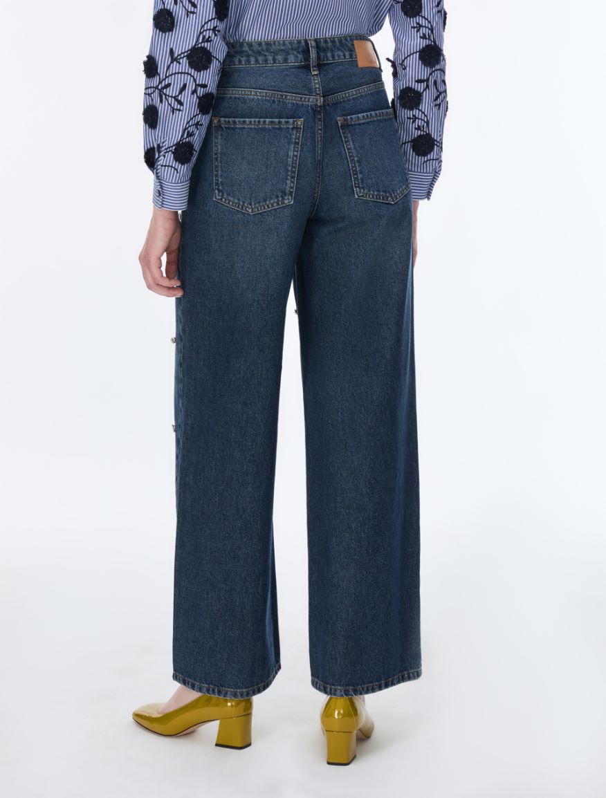 Rhinestone jeans - BLUE JEANS - iBlues - 2