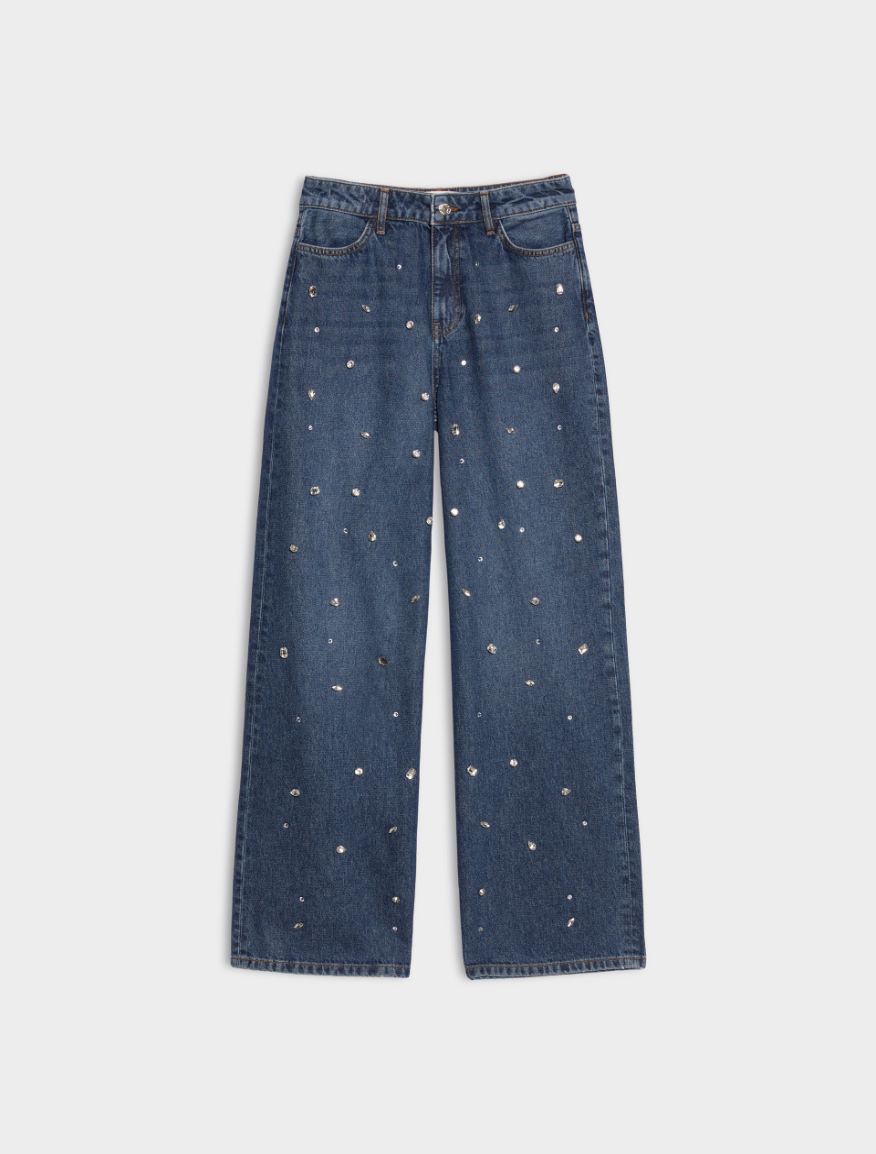 Rhinestone jeans - BLUE JEANS - iBlues - 5