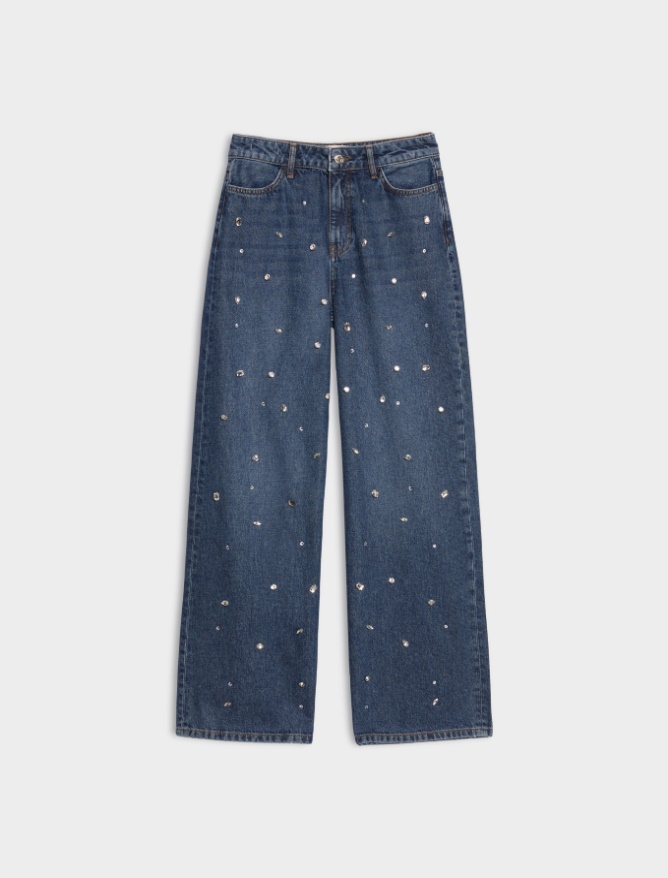 Rhinestone jeans - iBlues - 5