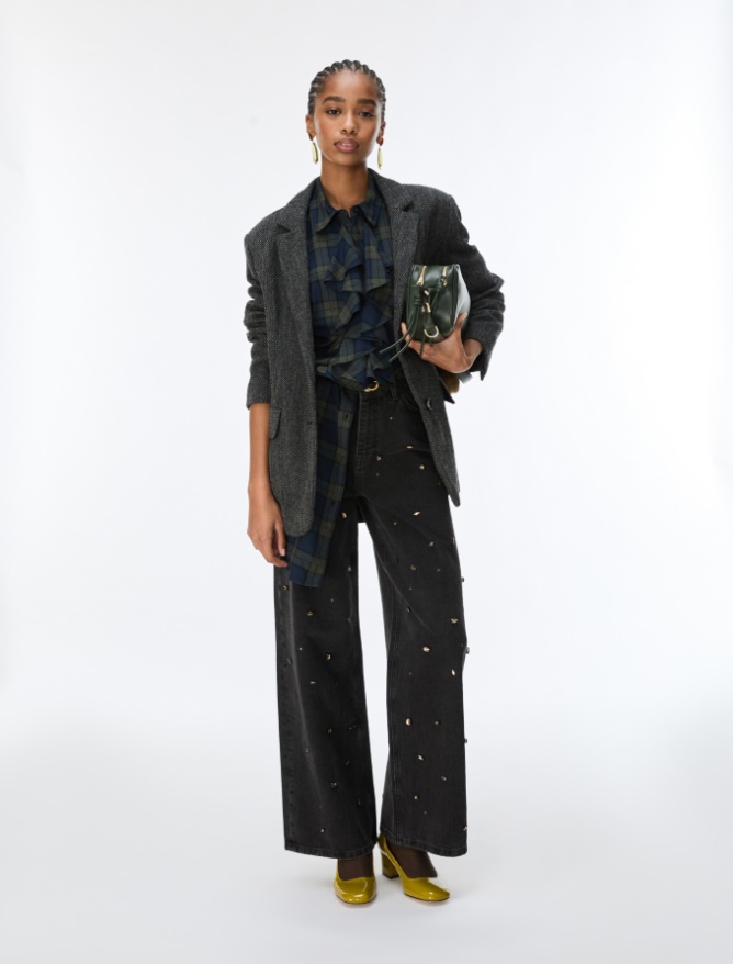Rhinestone jeans - iBlues - 4
