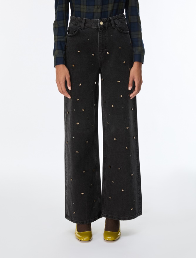 Rhinestone jeans - iBlues